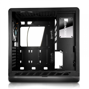 Jonsbo UMX4 Black (Window version) táp nélküli ablakos ház fekete
